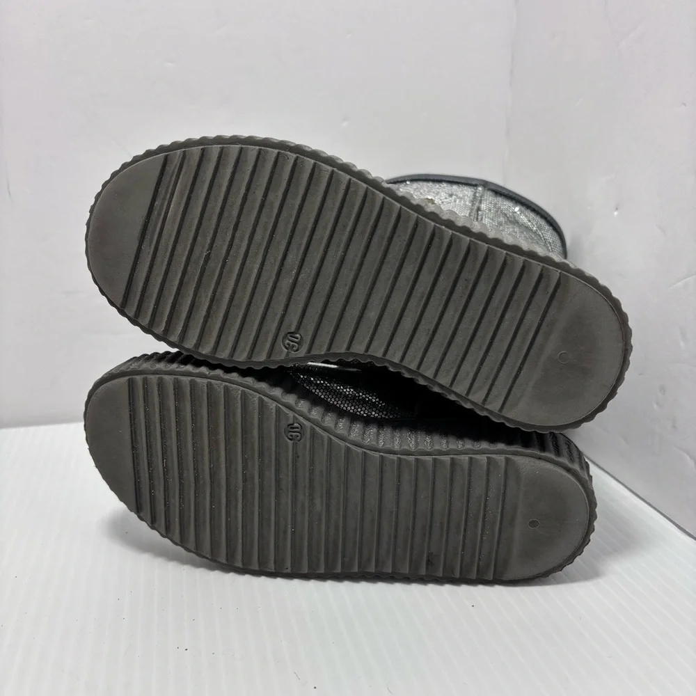 Bartek Gray-Silver Ankle‎ Winter boots girl Size 30